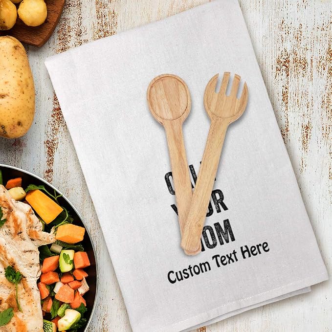 Style In Print Custom Decor Flour Kitchen Towels Call Your Mom Family & Friends Family & Friends Mom Cleaning Supplies Dish Towels Design Only