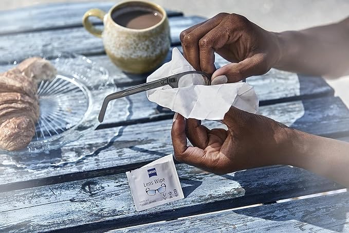 Zeiss Pre-Moistened Lens Cleaning Wipes, 400 count (Pack of 2)