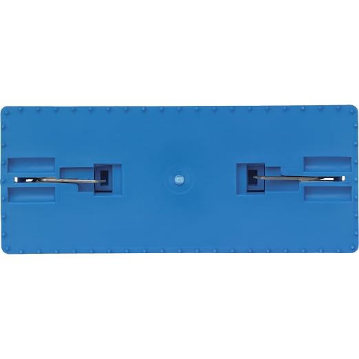 Vikan 55103 Pad Holder,Handheld,9" x 3.7",PP/SS,Blue