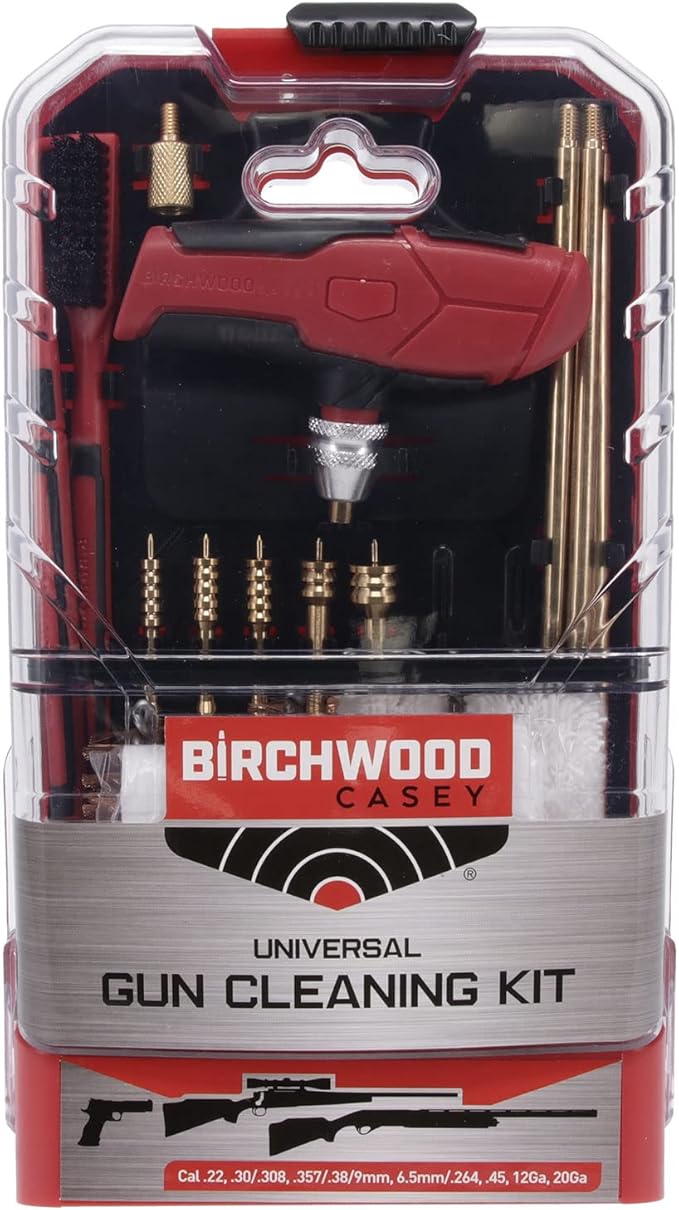 Birchwood Casey Gun Cleaning Kits for Range Bag and Easy Firearm Maintenance