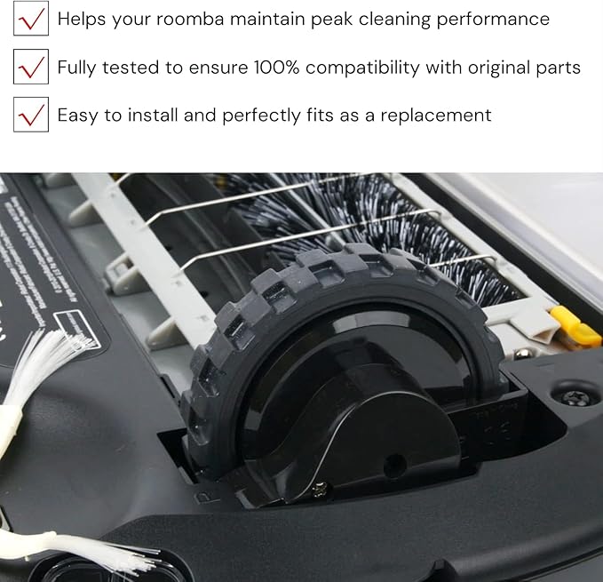 GIB Left & Right Drive Wheels Module Pair Compatible with iRobot Roomba 500/600/700/800/900 Series Vacuum Cleaner Replacement Parts