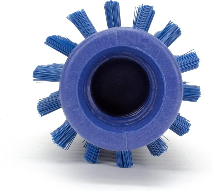 SPARTA Multi-Purpose Valve Brush Pipe Brush, Round Brush with Polyester Bristles, Color Coded for Commercial Cleaning, Kitchen, Restaurant, Bathroom, Plastic, 5.7 X 2 X 5.7 Inches, Blue