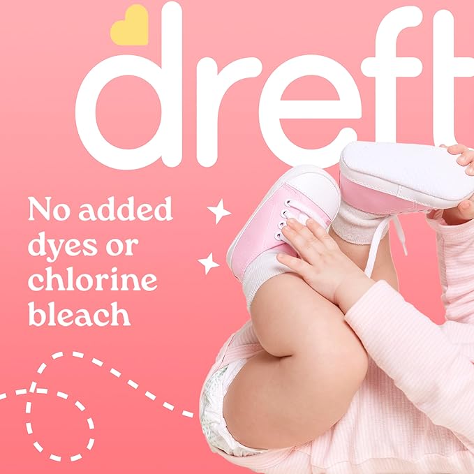 Dreft Baby Liquid Laundry Detergent, Gentle on Sensitive Skin Laundry Soap, 42 fl oz, 32 Loads (Packaging May Vary)
