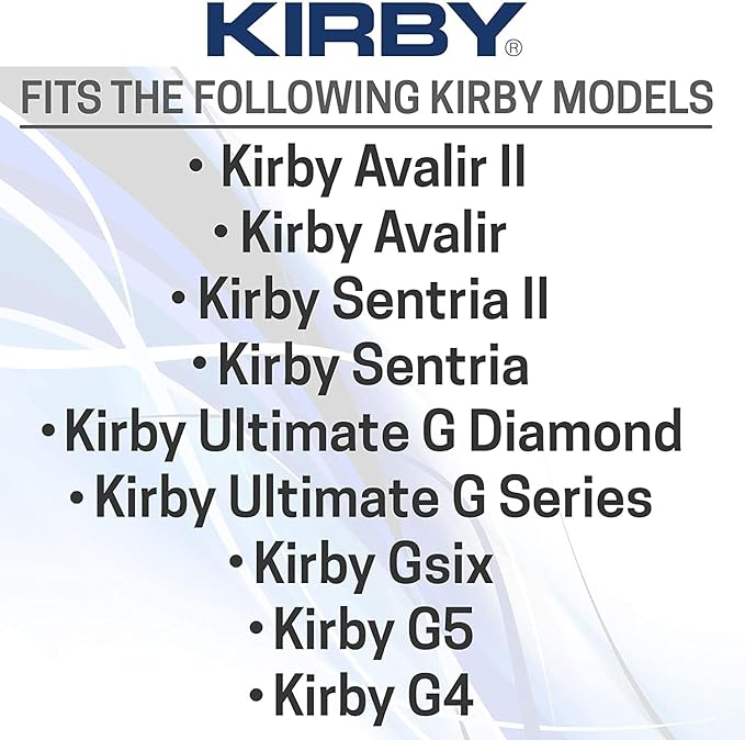 Kirby Vacuum Bags G4, G5, G6 – Genuine Micron Magic Filtration, 9-Pack – Part #197394, Universal Fit for Kirby Generation Series