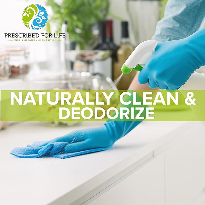 Prescribed For Life Sodium Bicarbonate Powder, Organic Aluminum Free Baking Soda, Bicarbonato de Sodio en Polvo, USP Grade (5kg / 11lb)