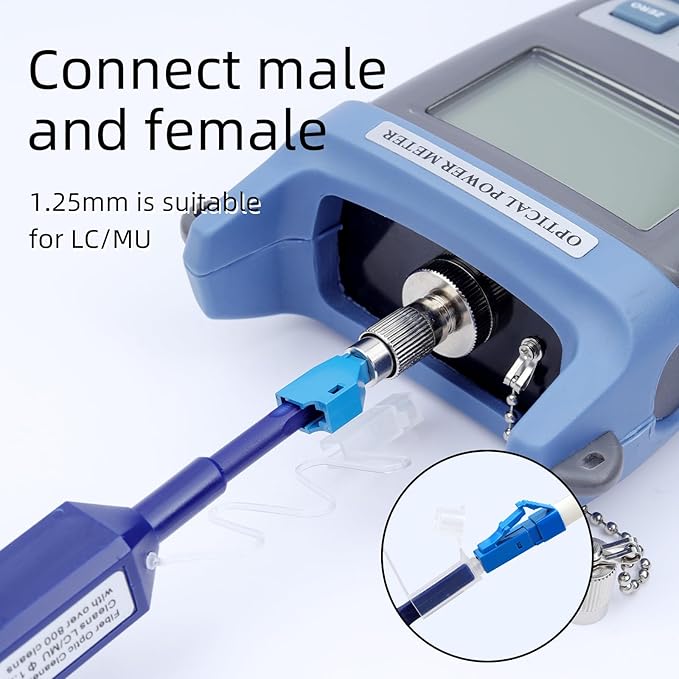 FTTH Fiber End-Face Cleaning Pen 1.25mm Connectors LC/MU Fiber Optic Cleaner Pen