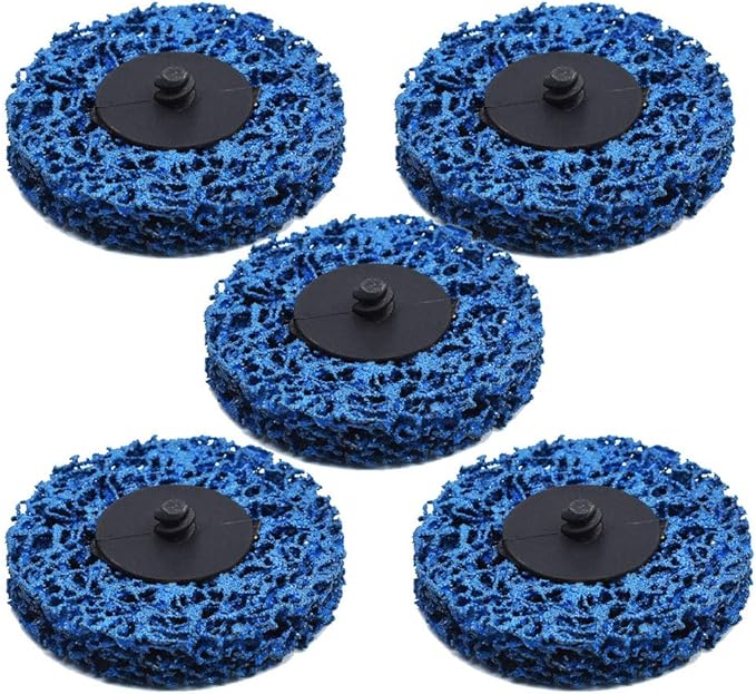 ‎findmall 5 Pack 3" Quick Change Easy Strip and Clean Discs, Premium Abrasive Wheels for Paint, Rust, and Surface Prep, Fits Angle Grinders