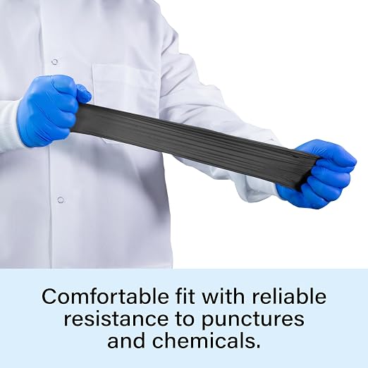 1st Choice Black Nitrile Gloves, 200 Count, Size S & L, Disposable, Latex Free, Exam Grade, Glove for Cooking - 4 mil