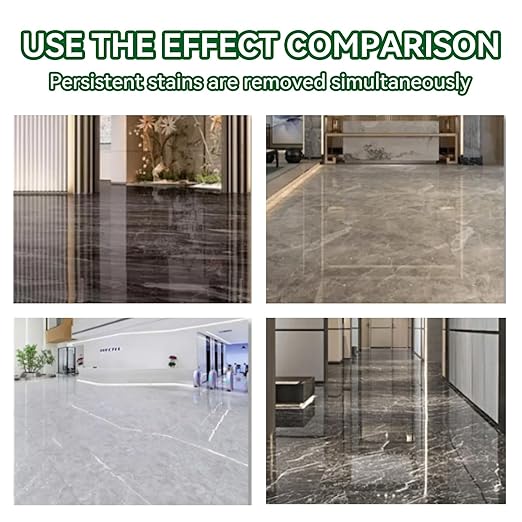 Professional Marble Polishing Powder Granite Polishing Kit Marble Floor Polish – Restore Shine & Remove Dullness, Safe for All Kinds of Stone, Countertops, Floors (10 oz)