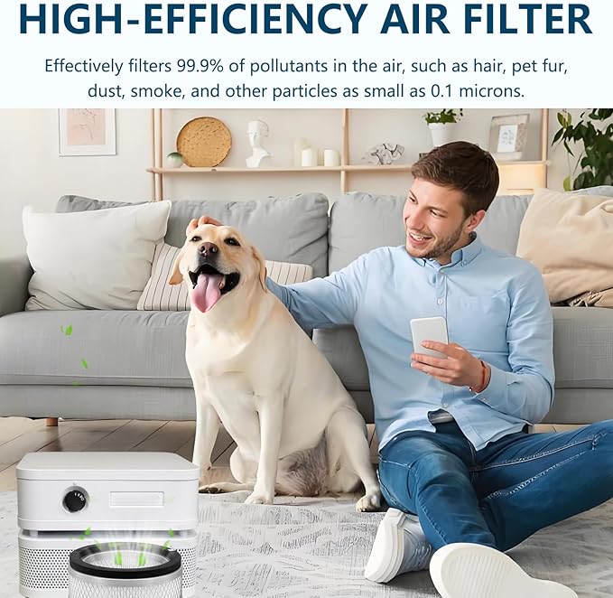 Replacement True HEPA Filter Kit Compatible with Austin Air it Room Air Purifier,Model C100CC1,HM100 (2PACK)