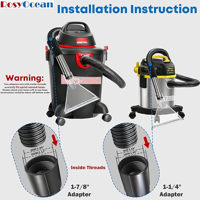 Carpet & Upholstery Cleaning Attachment Hand Wand with Viewing Large Head Auto Detailing Vacuum Head Hand Tool for Truck Mount & Portable Extractor Vacuum Cleaner
