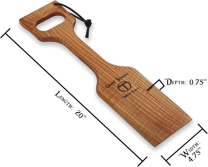 Great Scrape - Shovel - The Ultimate BBQ Cleaning Tool & Wood Grill Scraper