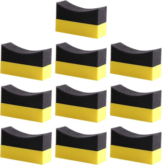 Wax Applicator Pads Car Wax Applicator Buffing & Detail Polishing Foam Pads for Car Cleaning and Fine Polishing Buffing Sponge Waxing Foam Polisher