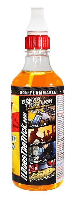 Trick Shot - 3-in-1 Penetrating Lubricant Oil - Biobased Food Grade Industrial Oil for Parts, Rust and Corrosion Remover, Anti-Seize Lubricant Protects Metal Surfaces, Degreases & Cleans - 16 oz