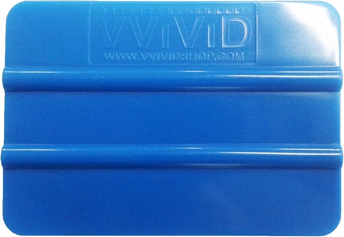 VViViD Blue Handheld Vinyl Wrap Applicator Squeegee
