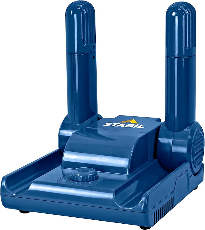Stabil Dryer for Boots, Shoes, & Gloves with Articulating Ports, Blue