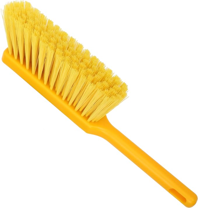 Kleen Handler 13.75” Counter Brush with Polypropylene Bristle and Handle, Commercial and Household Cleaning Handheld Broom (1)