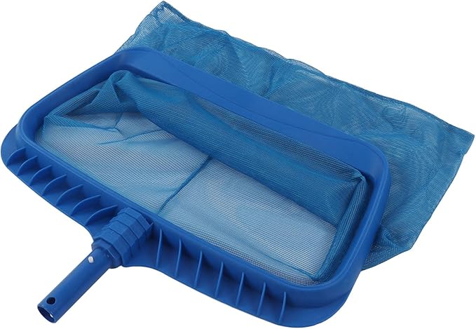 Naroote Pool Skimmer Net, Swimming Pool Leaf Skimmer Net Heavy Duty ABS Frame 0.3 X 40.6cm Pool Skimmer Basket with Fine Mesh Pool Net Skimmer for Pool and Lake Maintenance