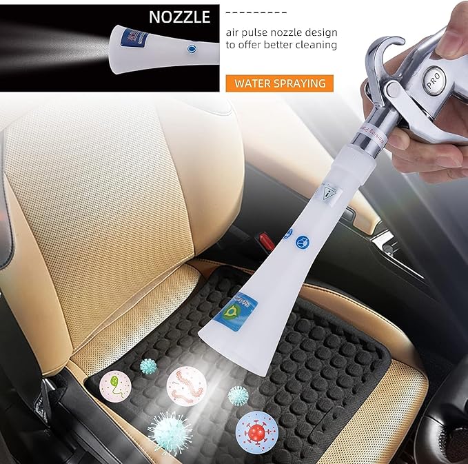 GOCCIDA Tornado Dry Cleaning Gun Detailing Interior Dryer Air Blow Gun,Car Detailing Kit Interior Cleaner,Car Detailing Tools for Car Quickly Blasts Dirt and Dust Works with Air Compressor