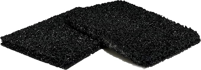 Nispira Activated Charcoal Odor Filter Refills Deodorizers Compatible with Simplehuman Filter Case Trash Cans, 12 Packs