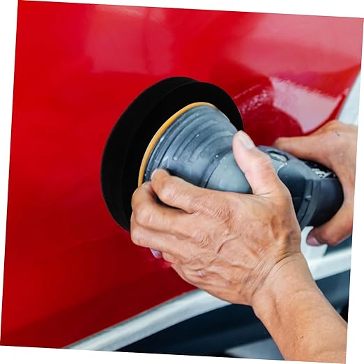 Gatuida 1set Car Polishing Sponge Pad Kit Self-Adhesive Buffing Pads for Waxing Cleaning and Furniture Care Versatile Tool for Auto Detailing and Scratch Repair