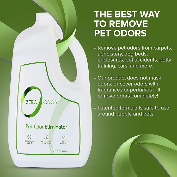 Zero Odor 64 oz. Pet Odor Eliminator Air Freshener Spray Refill PT1101408