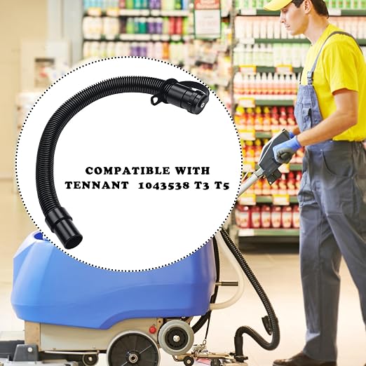 Threlaco Drain Hose Replacement Compatible with Tennant T3 T5 1043538 Aftermarket Direct Replacement