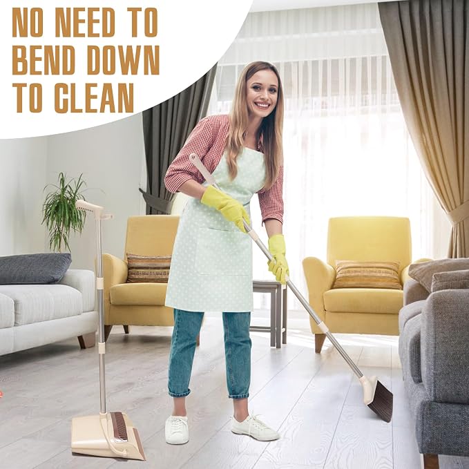 Broom and Dustpan Set+Heavy Broom and Dustpan Combo