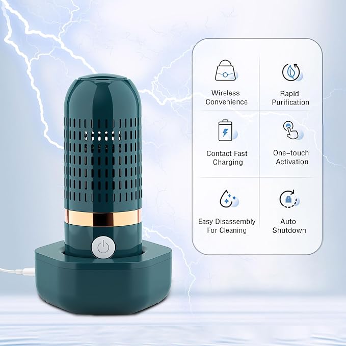Fruit and Vegetable Washing Machine Fruit Vegetable Cleaner Device Veggie Washer, Portable USB Wireless Produce Washer Fruit Wash with OH-ion Purification Technology for Cleaning Food