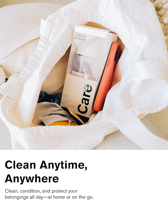 Jason Markk Shoe & Sneaker Travel and Care Kits - Ideal for Footwear, Safe on Leather, Suede, Nubuck, Cotton, Knits