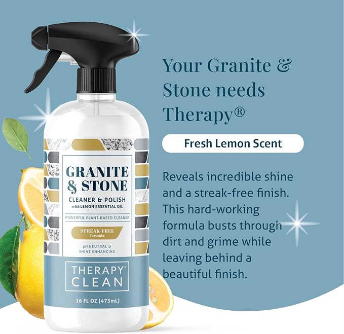 Therapy Granite & Cooktop Cleaner Bundle