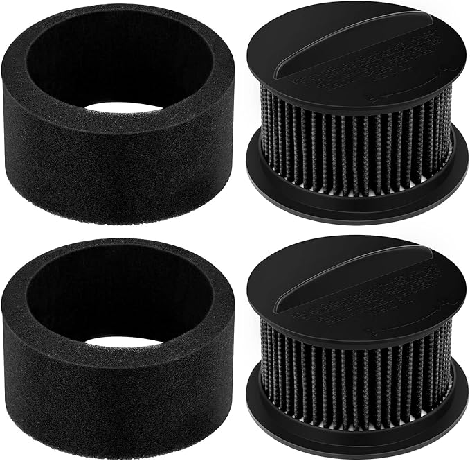 Leadaybetter 2 Replacement Filter for Bissell Power Force & Helix Turbo Inner and Outer Filter Set for Bissell 32R9,203-7913