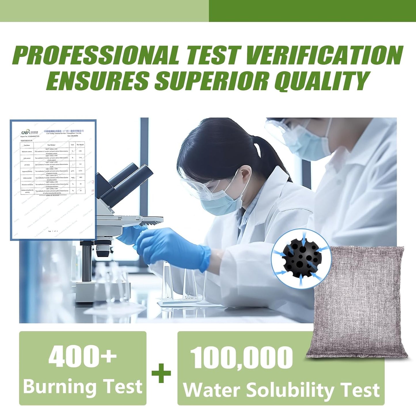 Activated Charcoal Odor Absorber, Odor Eliminator for Strong Odor,Coconut Shell Charcoal Air Purifying Bags for Home Car Closet Pet, Smoke Room Deodorizer