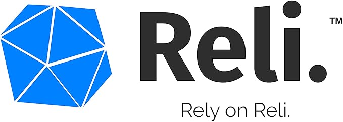 Reli. SuperValue 40-45 Gallon Recycling Bags | 100 Count | Blue Trash Bags