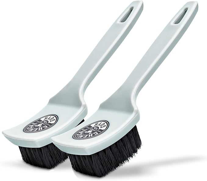 Chemical Guys, The Nifty Interior Detailing Brush 2 Pack, Soft Bristle Cleaning Tool for Car Vents, Dashboards, Steering Wheels, Door Panels, Cup Holders, Auto Interior Detail Brush Set