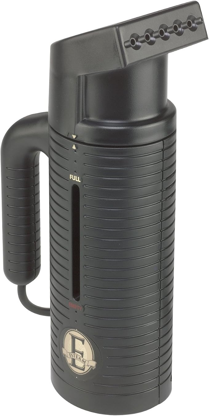 Jiffy 0601 ESTEAM Handheld Travel Steamer, Black