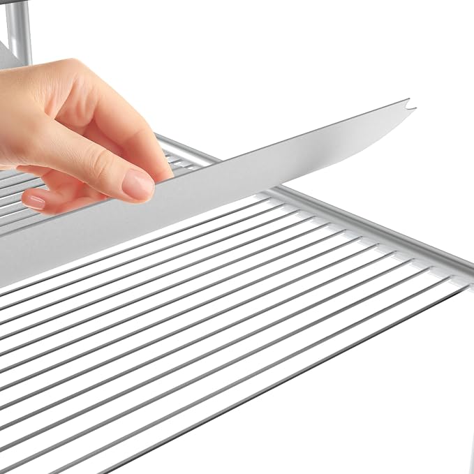 5pcs Shelf Liners of Wire Shelf System,14 x 36 inch Plastic Shelf Liners Mats for Wire Shelving (Rolled,Actual Size:13.97"X35.98")