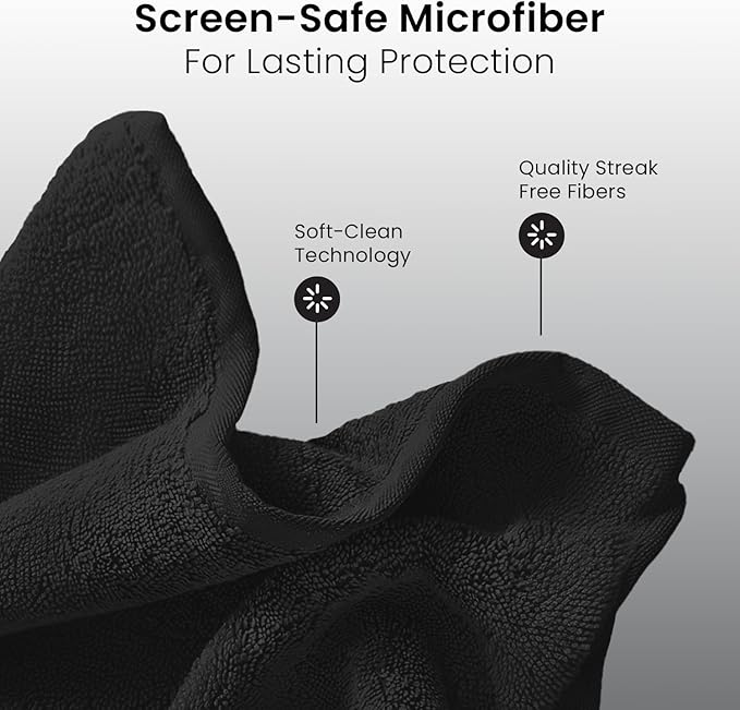 EVEO Screen Cleaner Spray - Large Screen Cleaner Bottle - TV Screen Cleaner, Computer Screen Cleaner, for Laptop, Phone, Ipad - Computer Cleaning kit Electronic Cleaner (1 Pack)