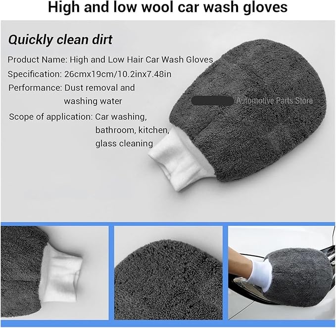 Compatible for 9pcs Car Wash Cleaning Kits Microfiber Towels Blush Sponge Glove Polish Care Applicator Pads Auto Detailing Washing Tools(Yellow)