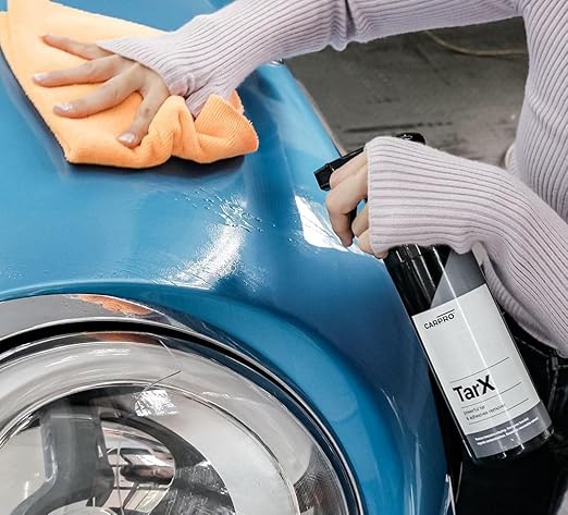CARPRO TarX Tar & Adhesive Remover - Professional Strength Sap, Tar, Dirt & Bug Remover - Automotive Degreaser Car Wash Detailing - Protection for Your Car or Truck - 500ml (17oz) w/Sprayer