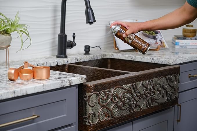 Premier Copper Products W900-WAX Copper Sink Wax Protectant, Clear