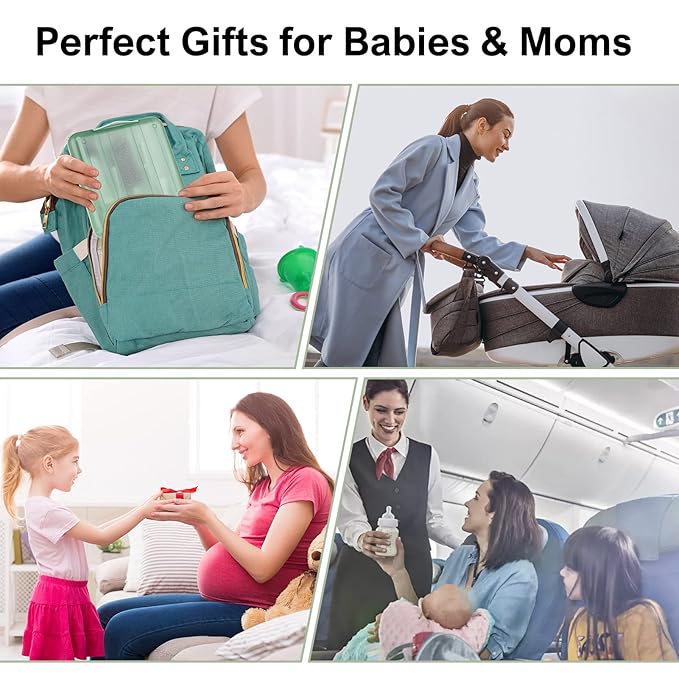 Baby Bottle Brush Set,6 in 1 Travel Silicone Bottle Cleaner Kit with Extendable Brush,Built-in Drying Rack,Nipple & Straw Brushes,Soap Dispenser & Organizer Case – Baby Shower Gift for New Moms
