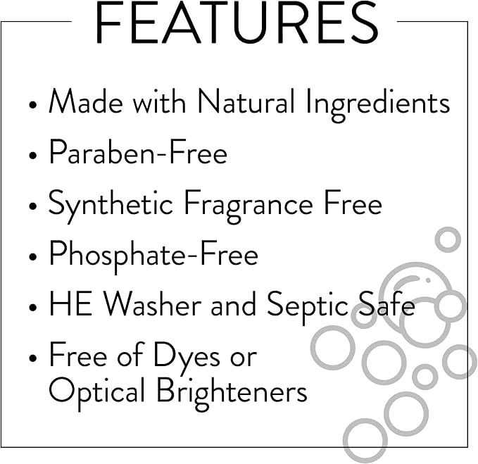 Molly's Suds Unscented Laundry Detergent Powder (120 Loads) & XL Wool Dryer Balls (White) Bundle