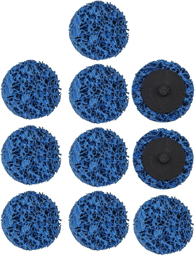 findmall 10 Pack 2 Inch Quick Change Easy Strip Discs Rust Cleaning Wheel Paint Stripping Disc for Strips Paint Rust Cleaning