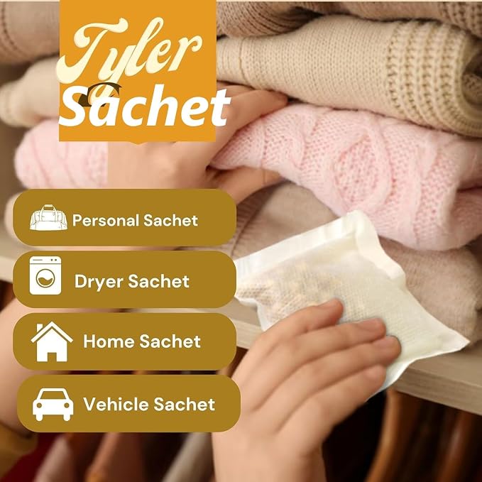 Tyler Candle Company ICON Wash Fine Laundry Detergent 16 Fl oz w/Dryer Sachet Pouch XL