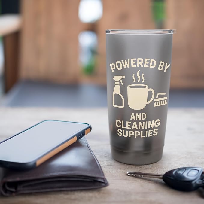 Coffee & Cleaning Supplies Daily Fuel Stainless Steel Insulated Tumbler