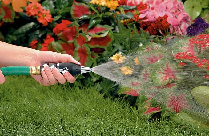 Hose-End Zinc Sweeper Nozzle with Shut Off