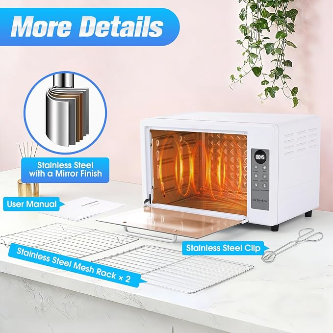 Beauty Star S-terilizer for Estheticians, 24L Nail Dryer and Cleaning Cabinet Box for Barbers, Nail Studio, Beuaty Salon and Home Maintains Tool Cleanliness