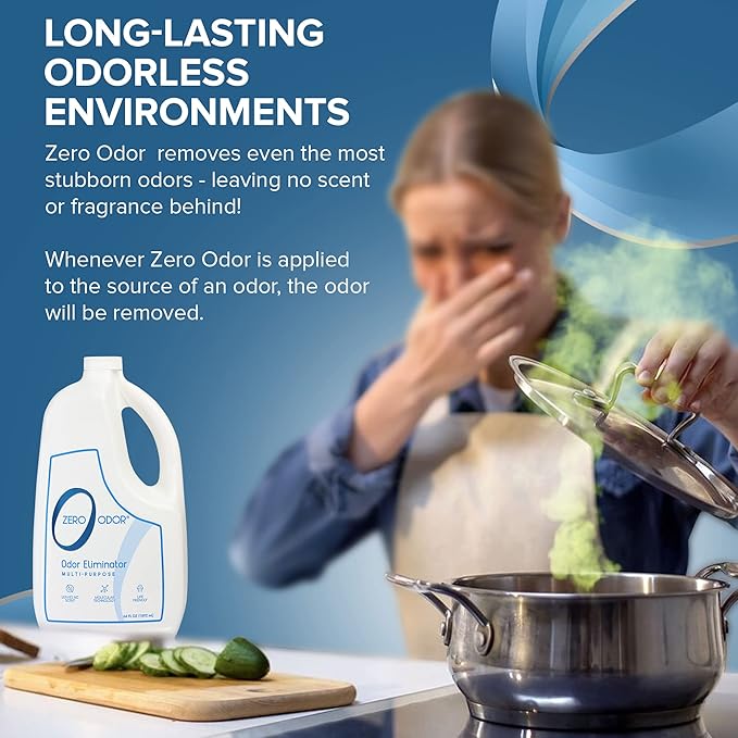 Zero Odor 64 oz. Multi-Purpose Odor Eliminator Air Freshener Spray GL1101404