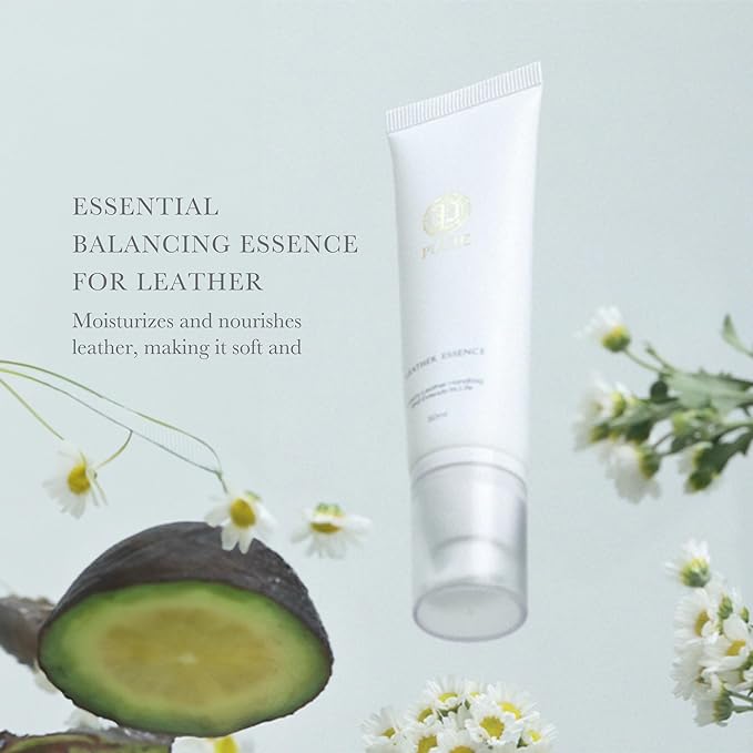 Leather Conditioner Essence for Luxury Handbags, Couches, Purse, High-End Care for Fine Leather Oil Type Made in Korea